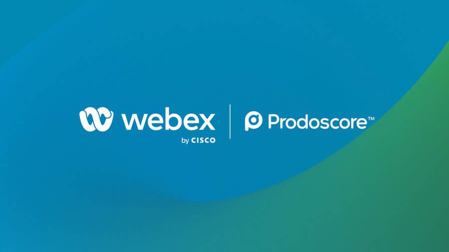 Prodoscore Announces Integration With Webex by Cisco to Benchmark Employee Engagement in Real-Time